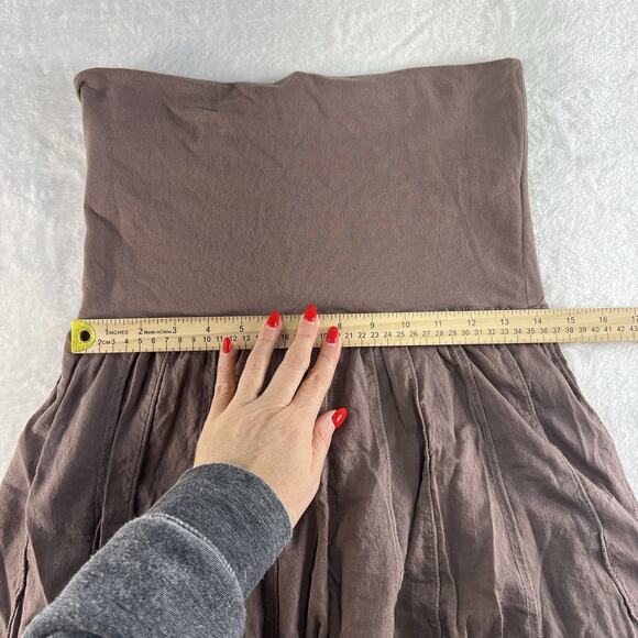 Vtg 2000s Y2K Large Skirt Unique Layered Tiered Flared Mini Peasant Boho Fairy - Picture 7 of 9